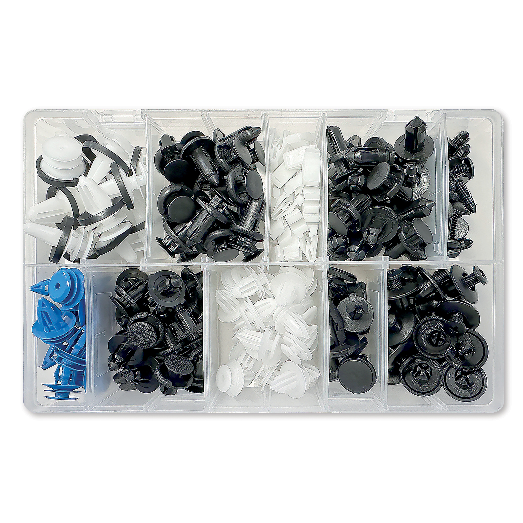 177 Pce. Assorted Tesla Trim Clips