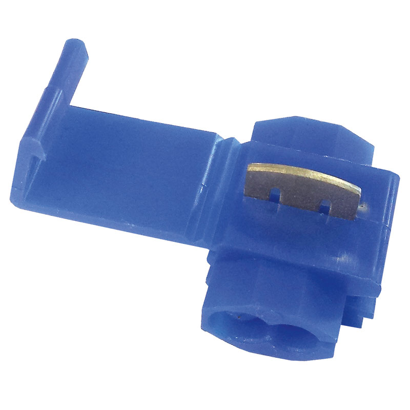 Blue Snap-Lock Low Voltage Connector Pk100