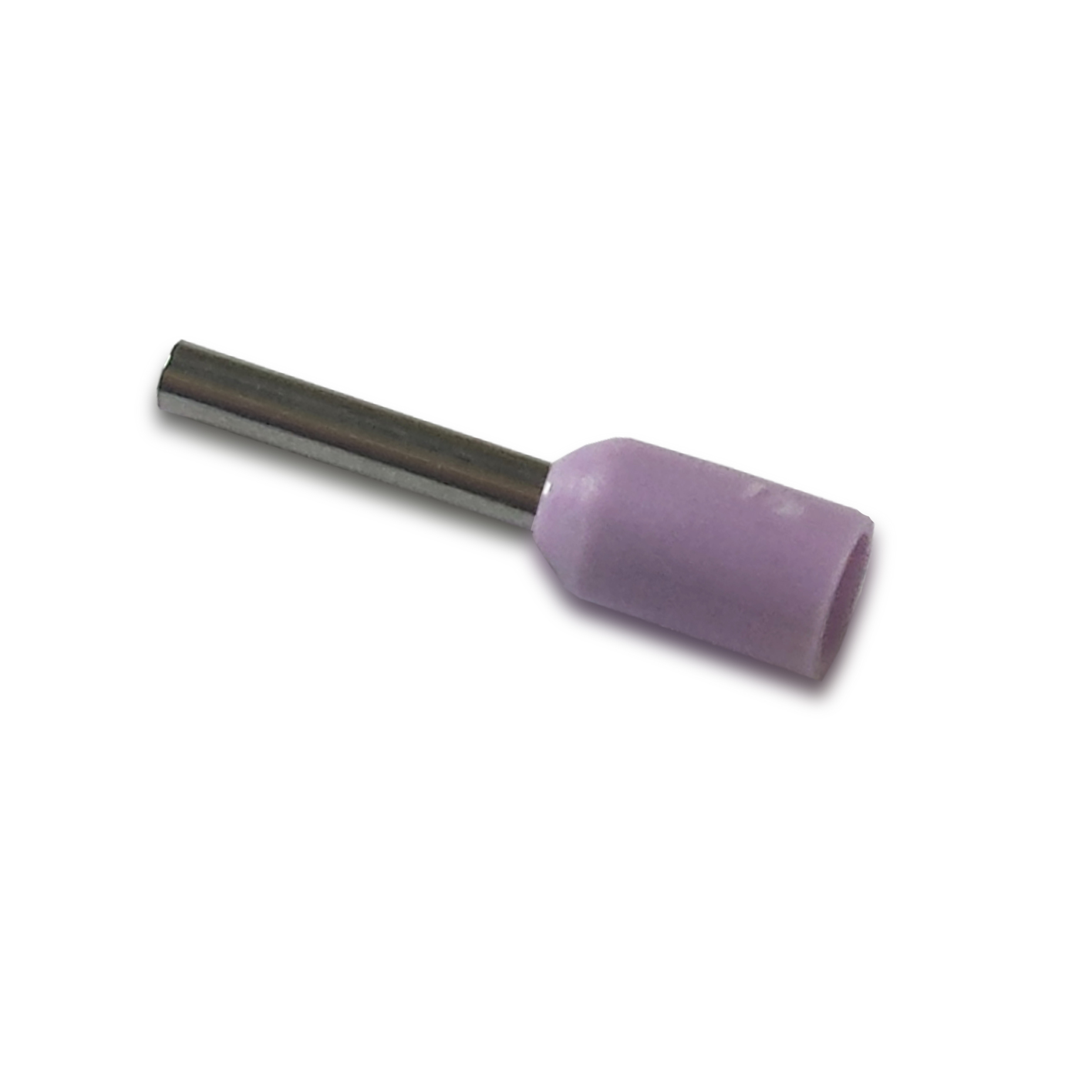 Sgl Cd/End Tnl 0.25mm2 x6.5mm Violet Pk100Single Cord End Terminal Ferrule x100