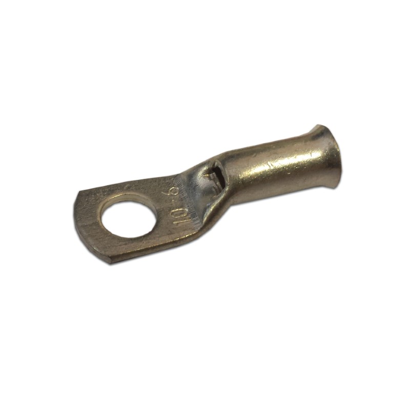 Copper Tube Terminal 10mm2 x 8mm Pk10