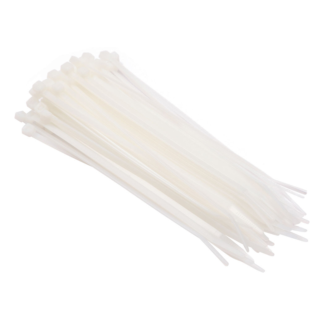 Natural Cable Tie 100 x 2.5mm  10x Pk100