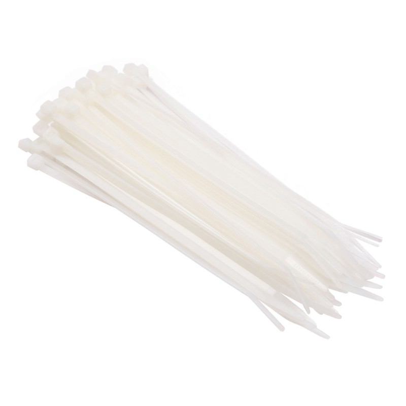 Natural Cable Tie 370 x 7.6mm  10x Pk100