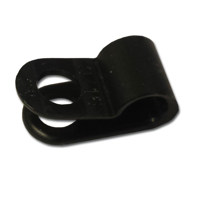 Black P-Clip 10.0mm Pk100