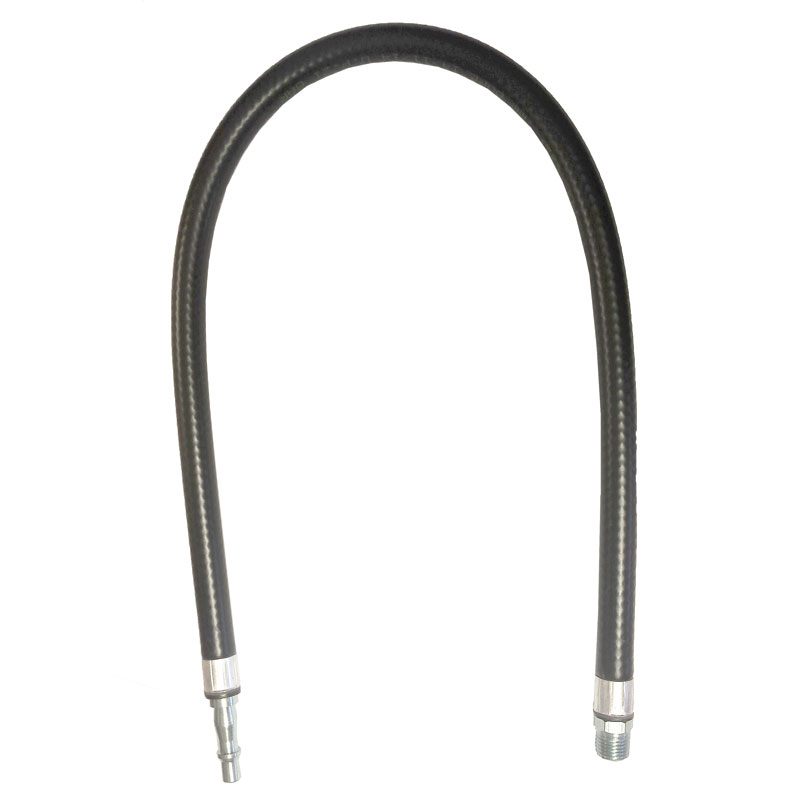 PCL Whip Hose 1/4 BSP x 14mm OD x 2ft. Pk1