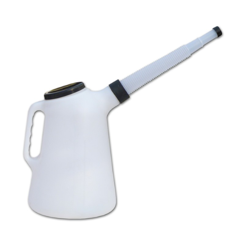 5 Ltr Flexispout Oil Measure with Lid Pk1
