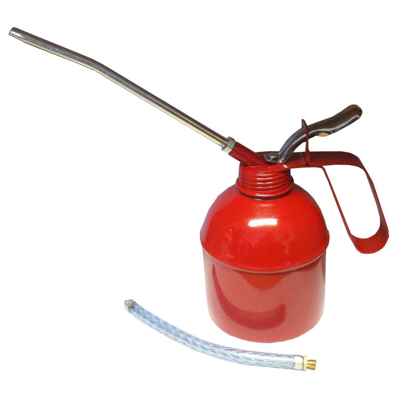 500cc Metal Oil Can with Steel Pump Pk1