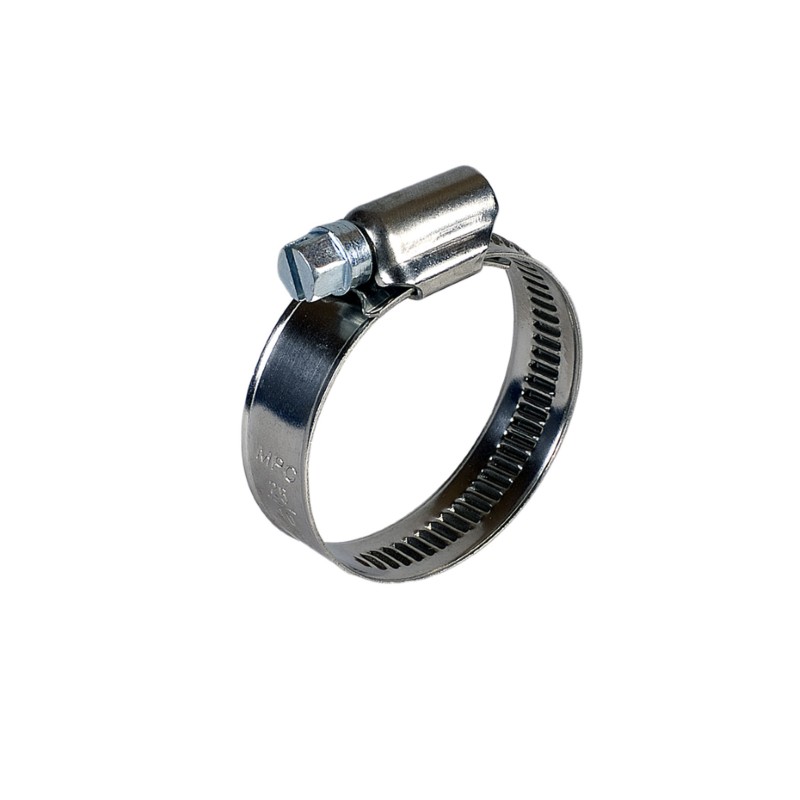 Stain/S Hose Clip 12-22mm x 9mm Pk10 Range: 12mm to 22mm / Band Width: 9mm