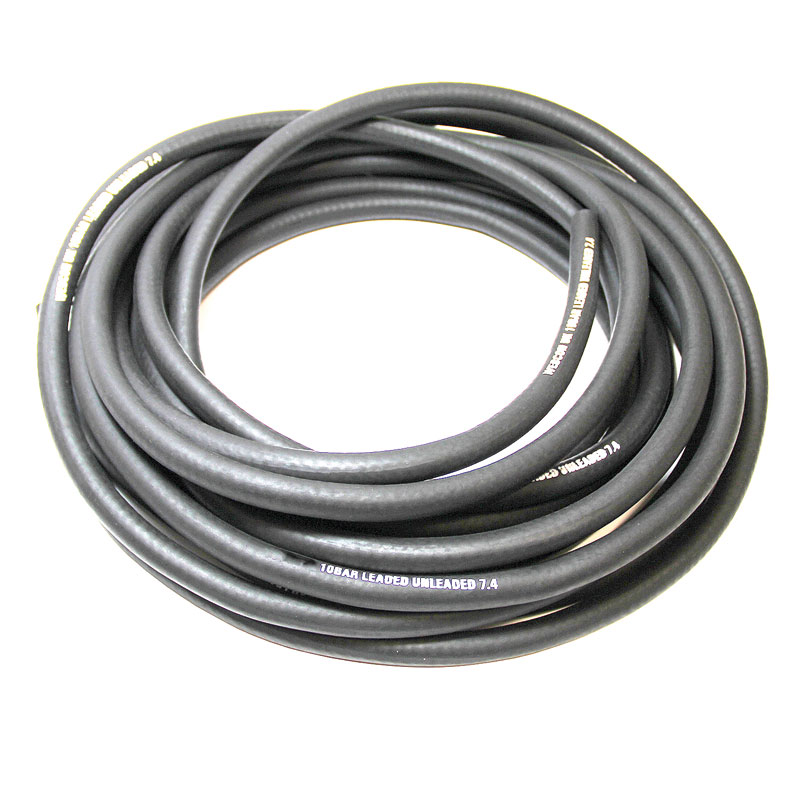 Rubber Fuel Hose 5mm x 10M 5mm x 10M / 300 PSI / Temp. -20dC to +80dC
