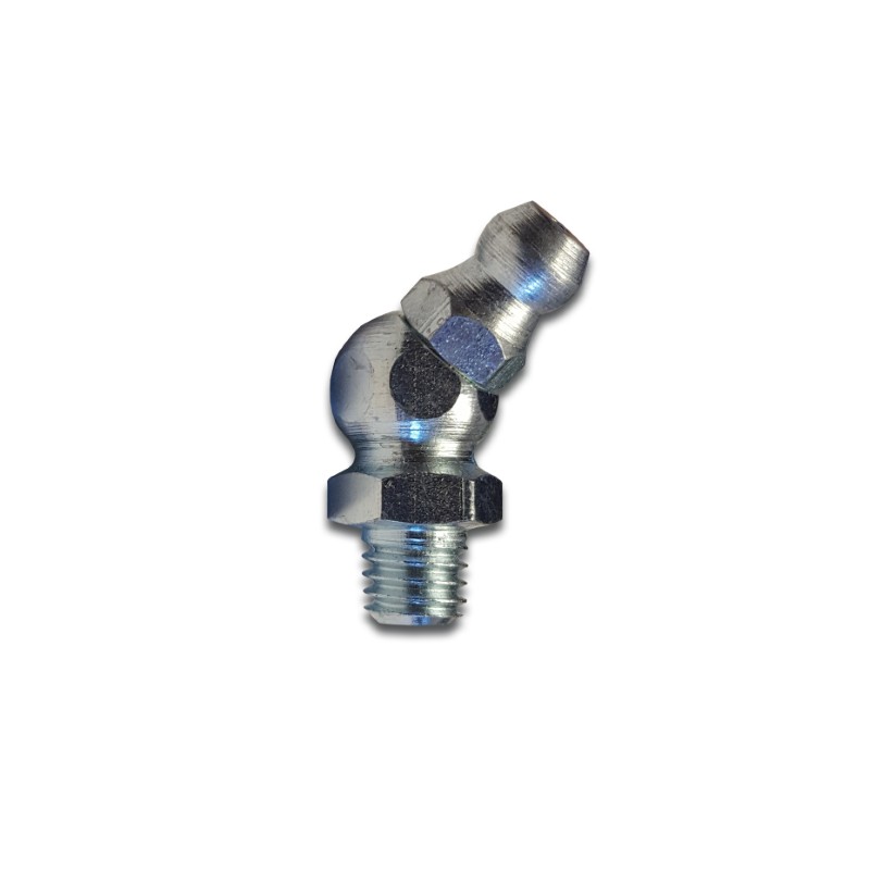 M8 x1.25mm 45deg Angled Grease Nipple Pk25