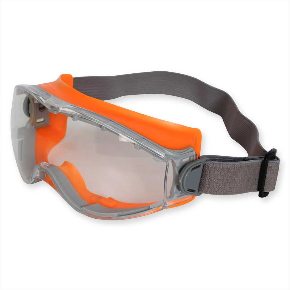 Wide Vision Anti-Fog Safety Goggles 1 Pr EN166 Medium Impact / Liquid Splash