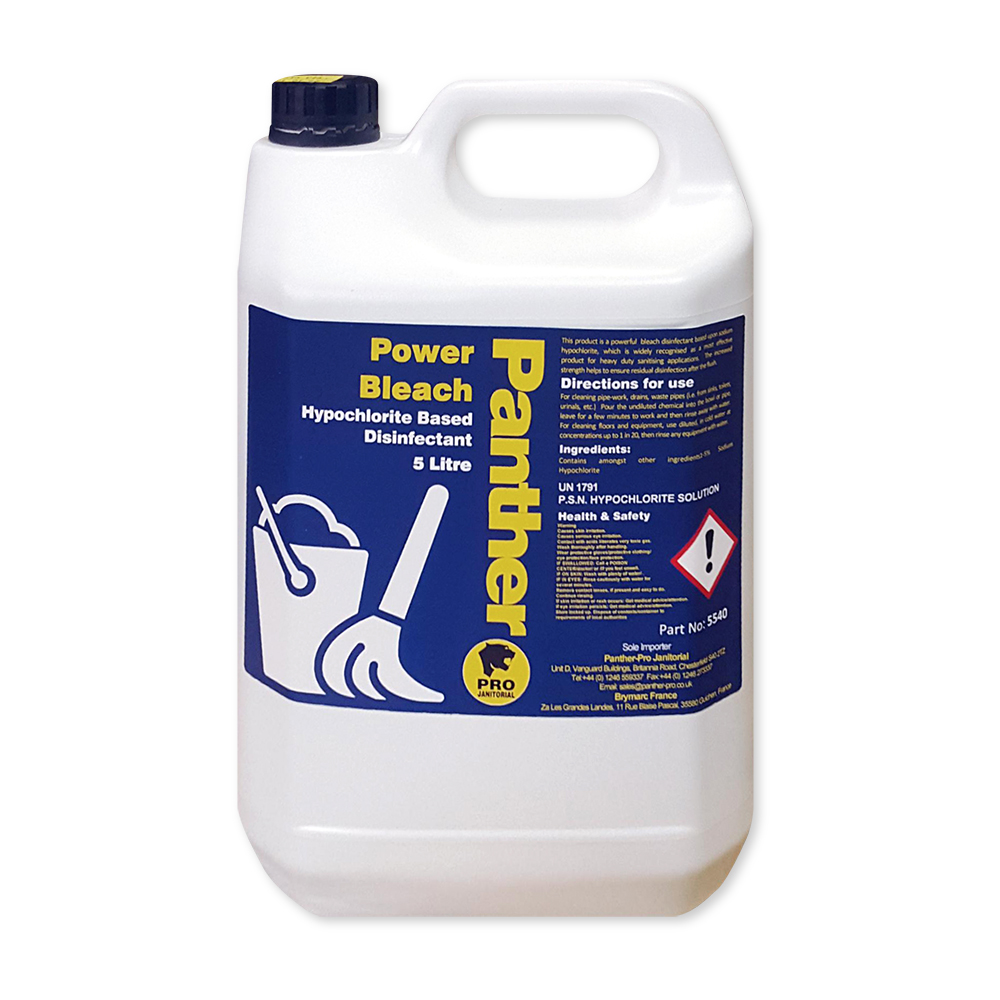 P-Pro Power Bleach 5Ltr Qty1 5 Litre
