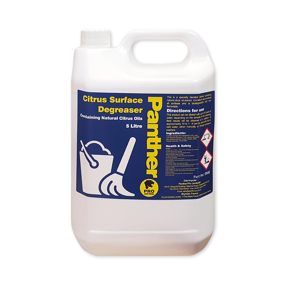 P-Pro Citrus Surface Degreaser 5Ltr Qty1 5 Litre