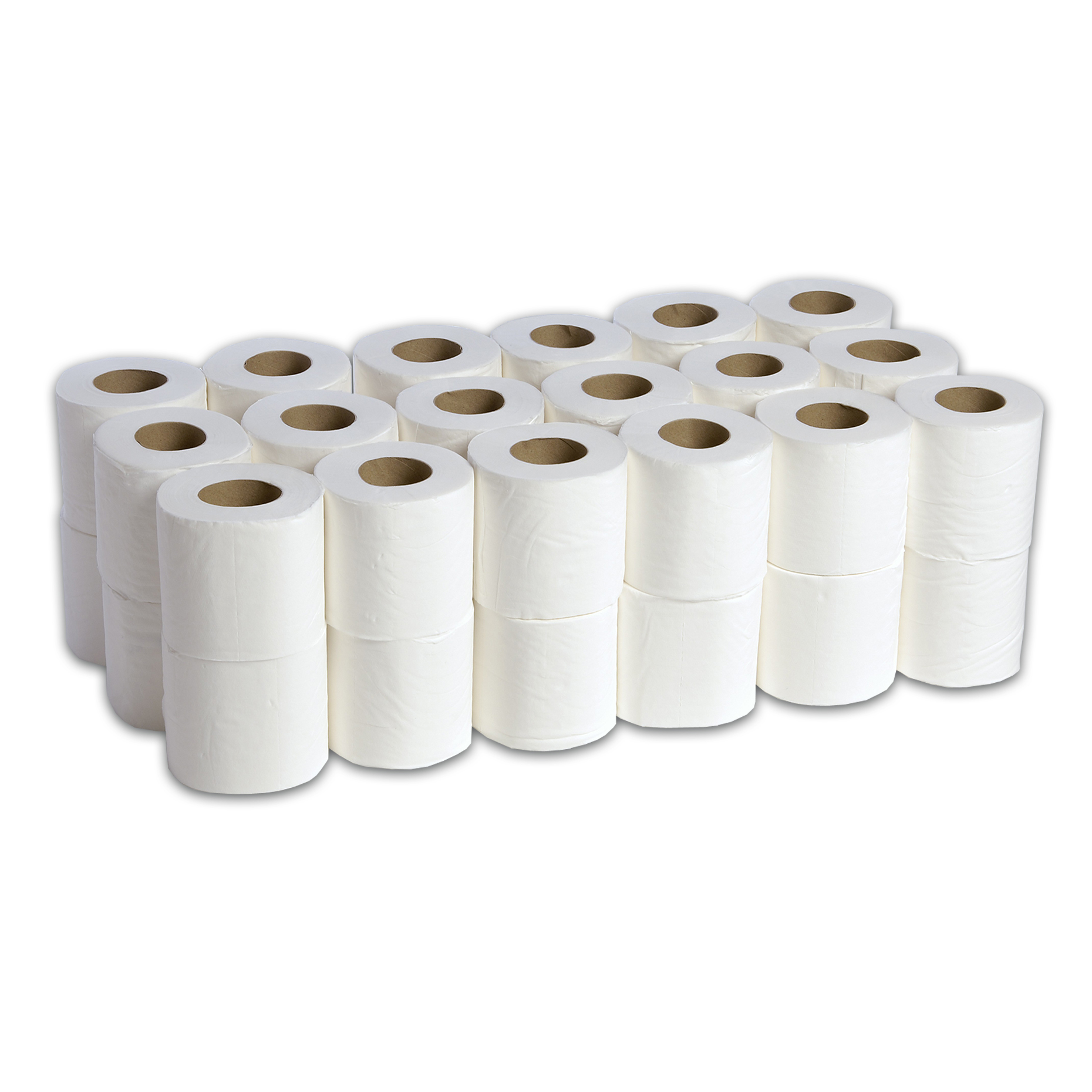 Standard White Toilet Rolls 2 Ply Pk36