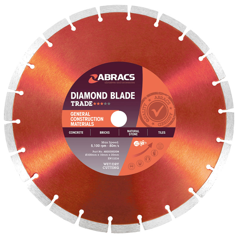 Diamond Cutting Blade 115 x 22mm Bore Pk1115mm x 22mm Bore / 115mm x 22mm Bore