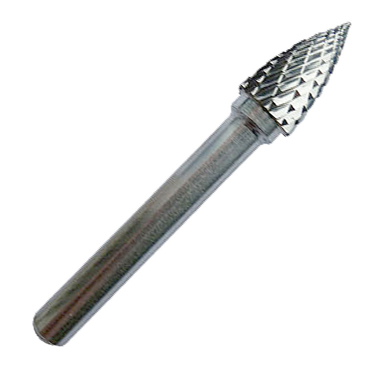 Rotary Carbide Burr - Pointed Tree 10mm