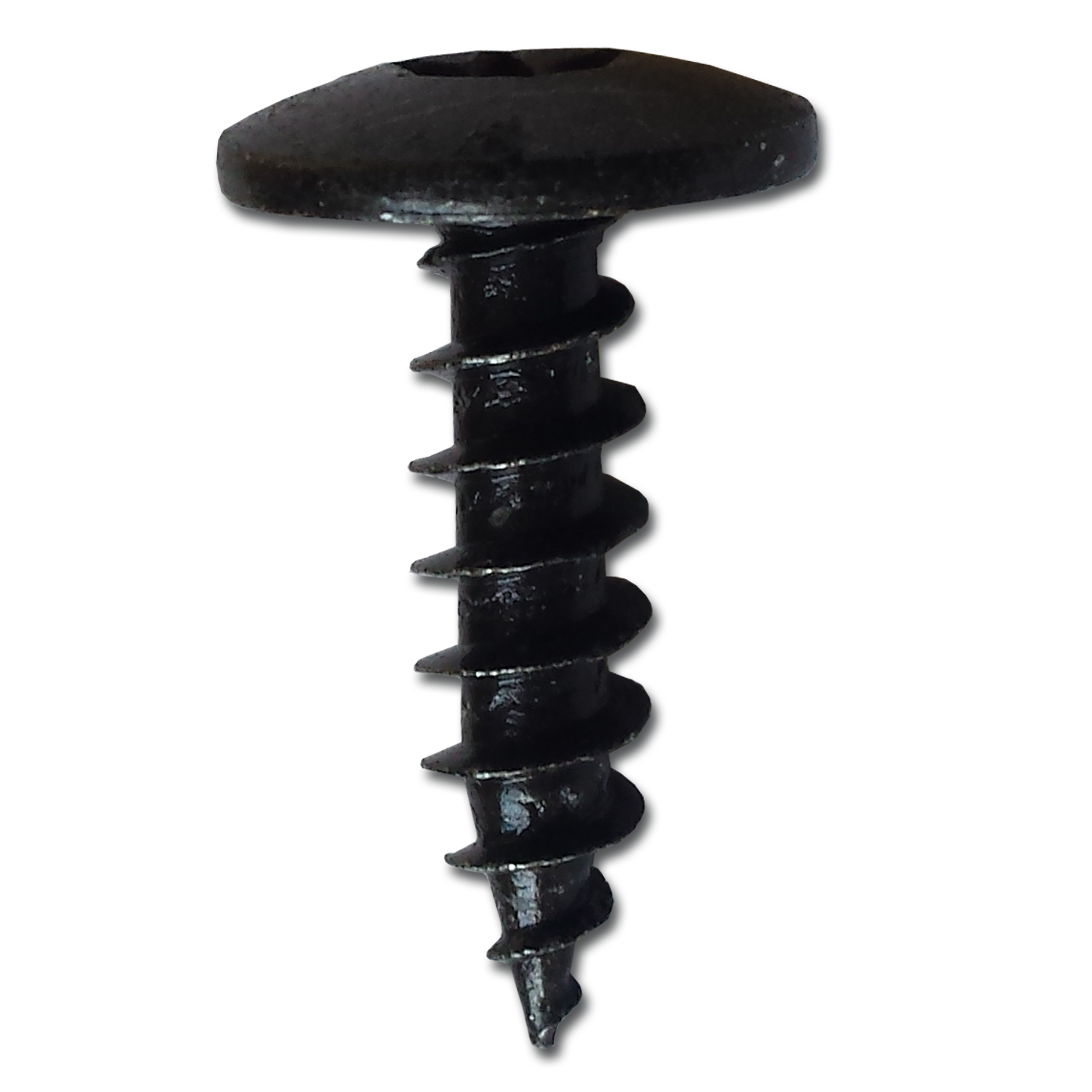 Torx Screw Black Finish Pk50 24mm Thread Length x 6.3mm Thread