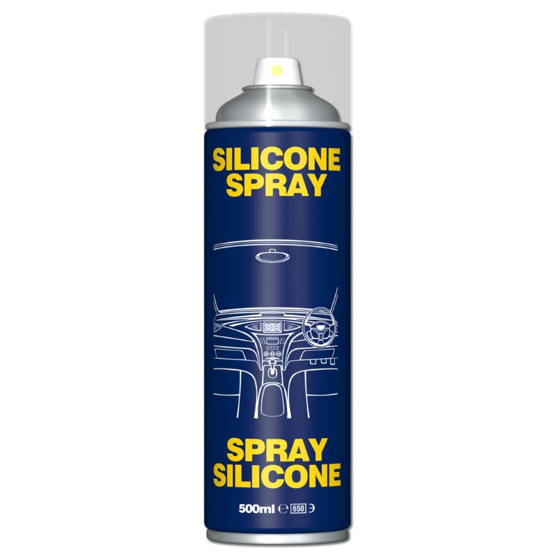 Pk6 500ml Silicone Spray 6x 500ml Aerosol / UN1950