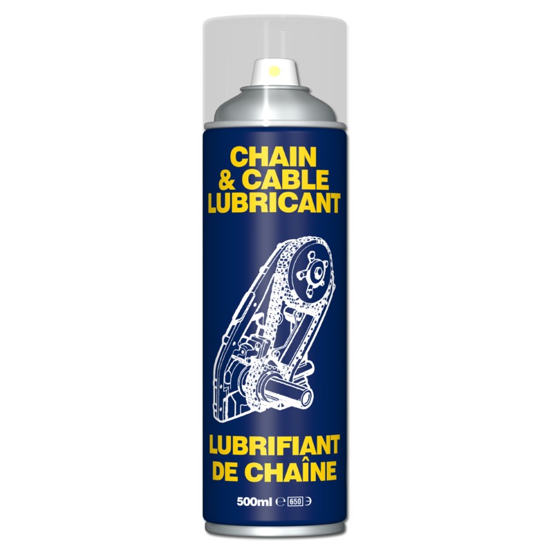 Pk6 500ml Chain & Cable Lubricant 6x 500ml Aerosol / UN1950