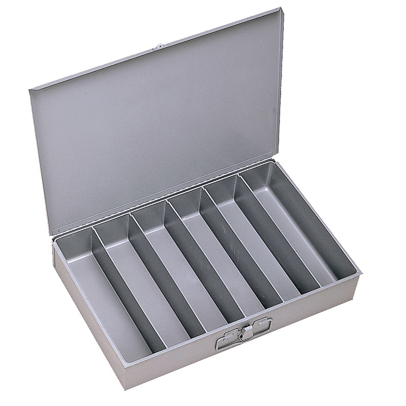 6 Compartment Large Scoop Box Pk1W=18in. D=12in. H=3in. / 6 Compartments