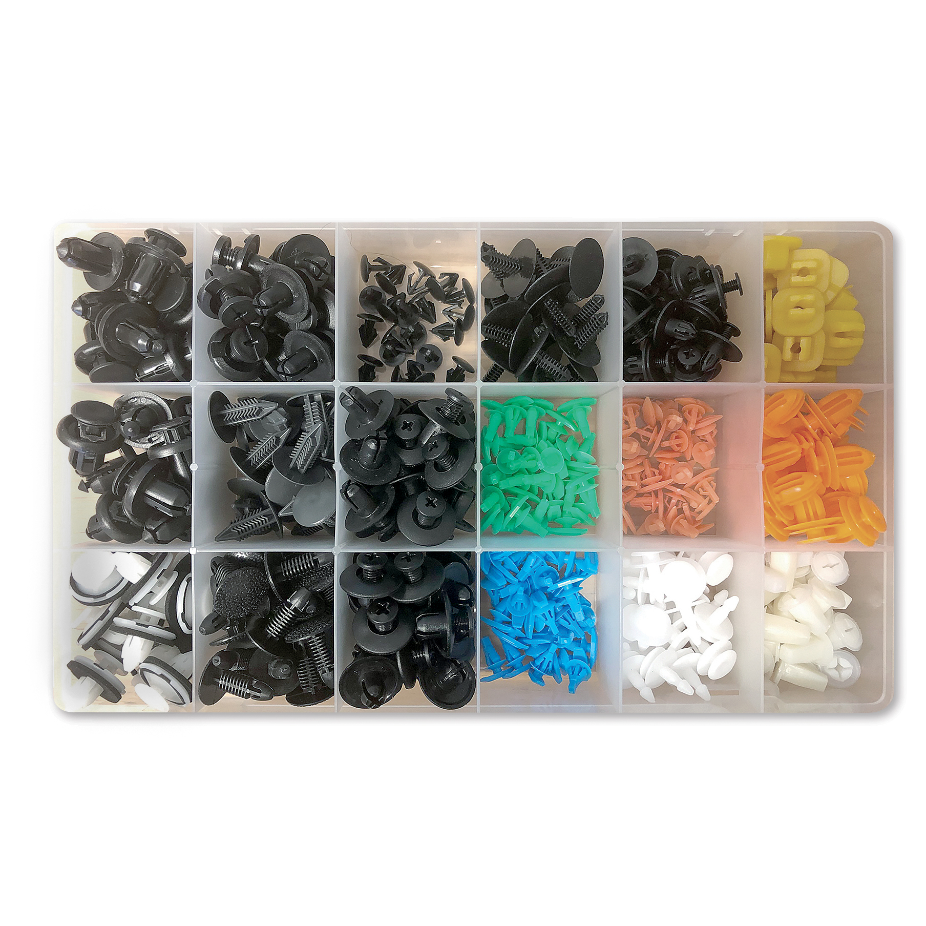 Assorted Honda Trim Fixings Box364pc