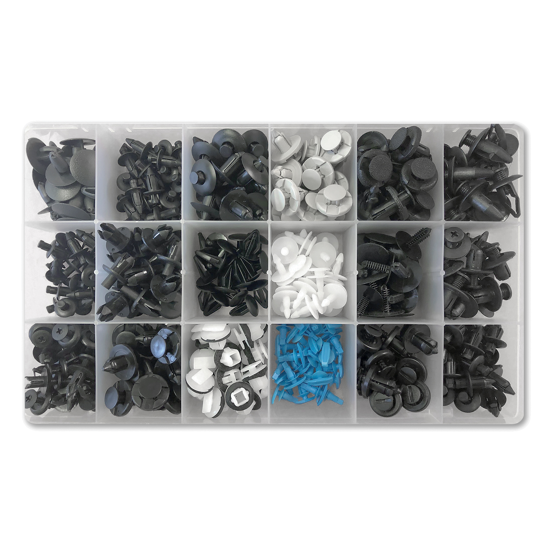 Assorted Nissan Trim Fixings Box375pc