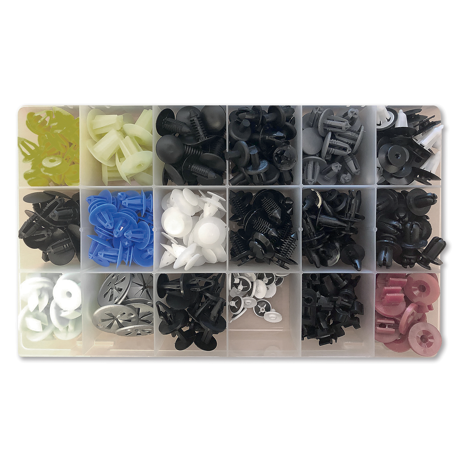Assorted Ford Trim Fixings Box350pc
