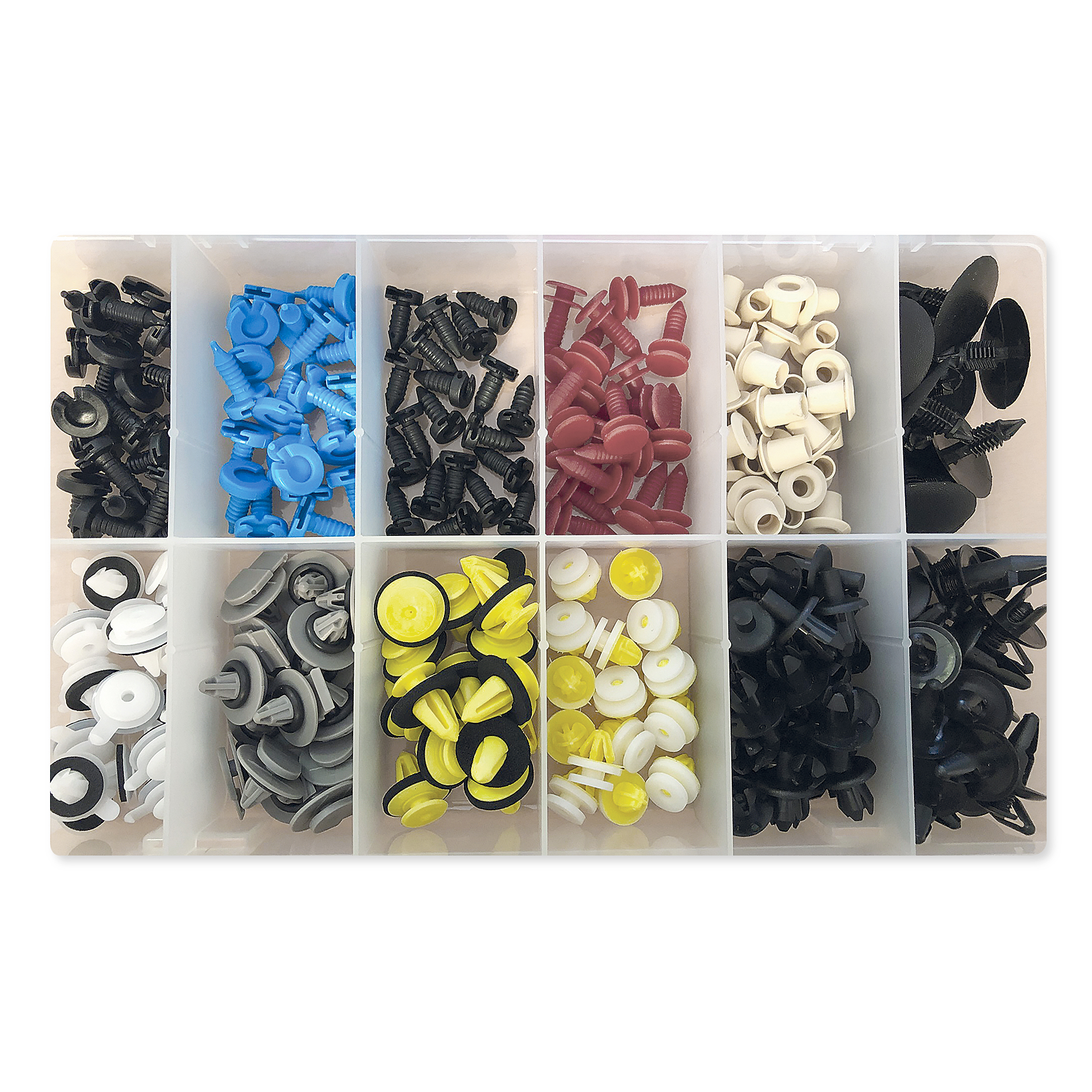 Assorted JLR Trim Fixings Box230pc