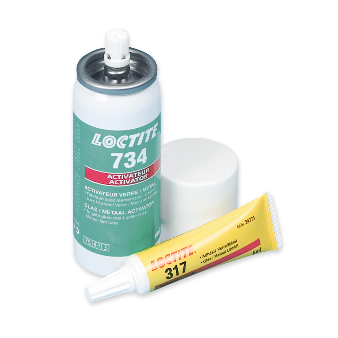 Glass / Metal Adhesive 6ml+50ml Activator