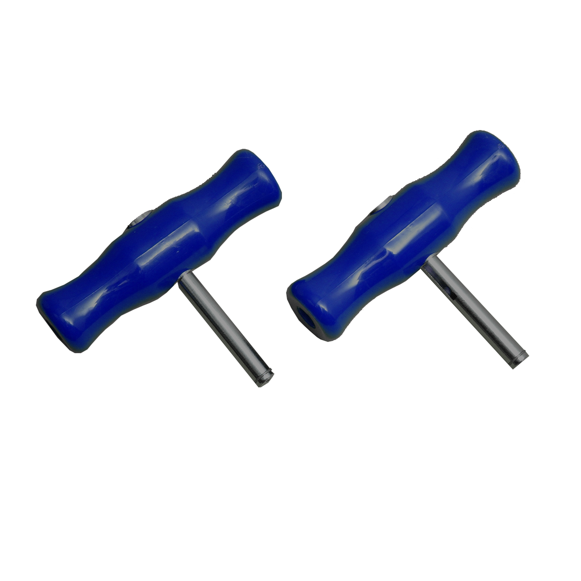 Cheese Wire Handles (pair) blue