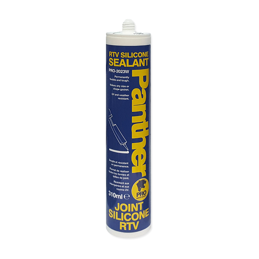 RTV Silicone Sealant WHITE 310ml Pk3 Panther-Pro  310ml Cart