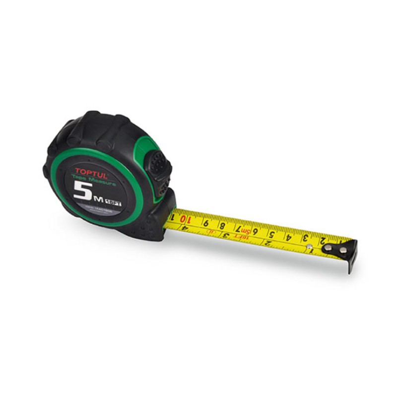5M/16ft Rubber Coated Tape Measure