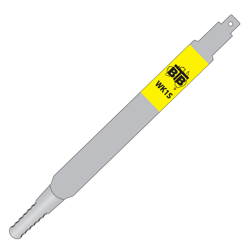 BTB Serrated Long Flat Blade 300mm