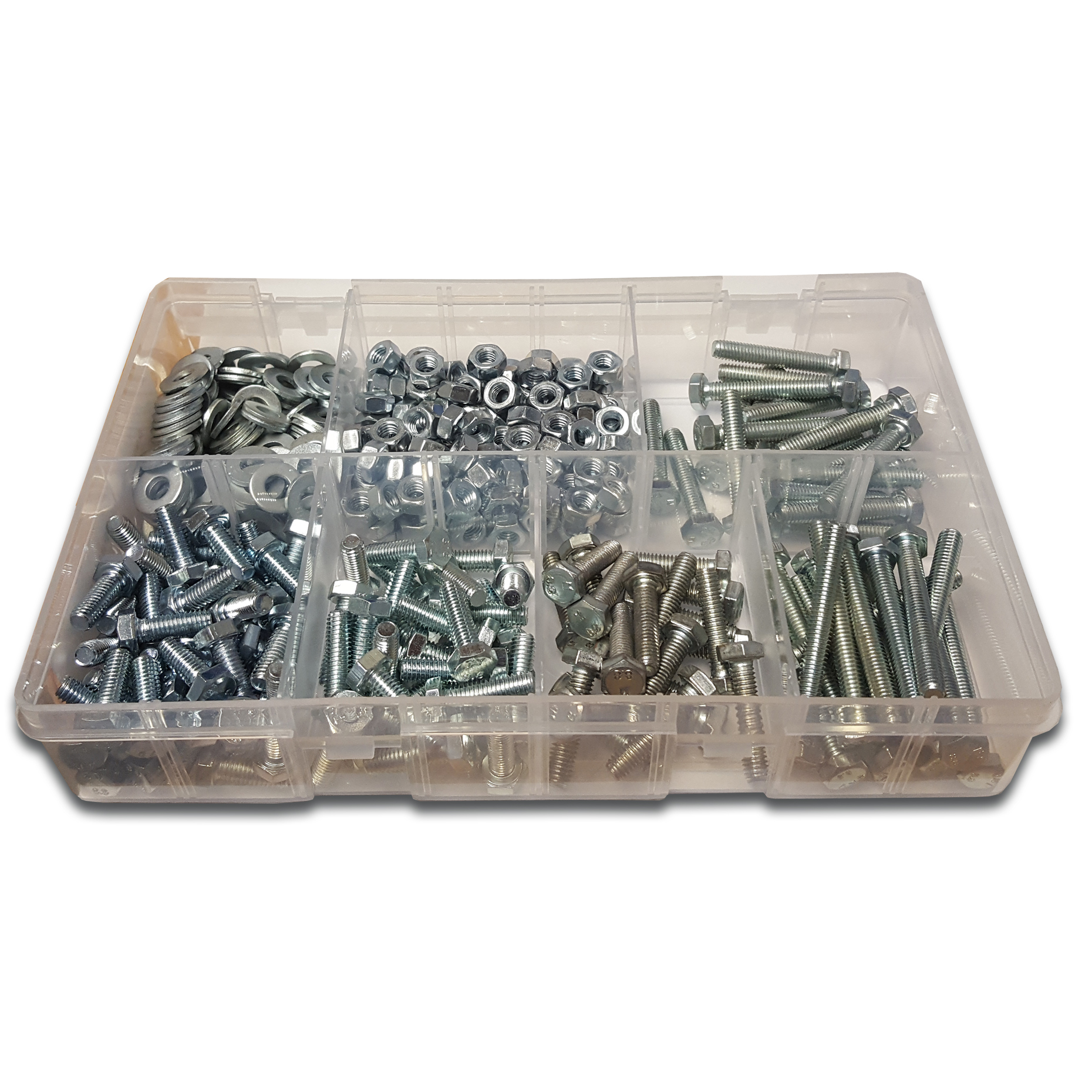 Assorted M6 S/Screws & Nuts Box415pc