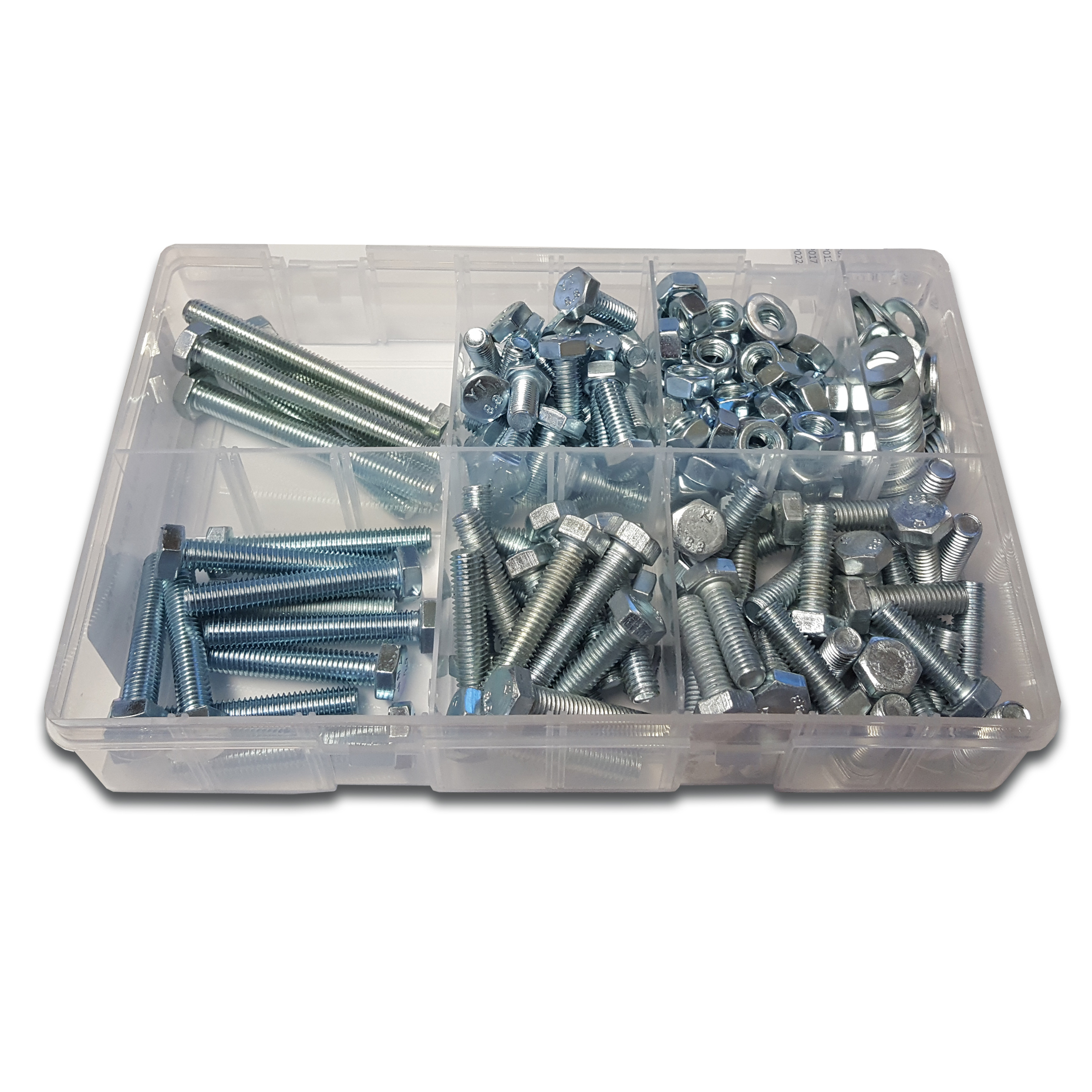 Assorted M8 Fasteners Box220pc