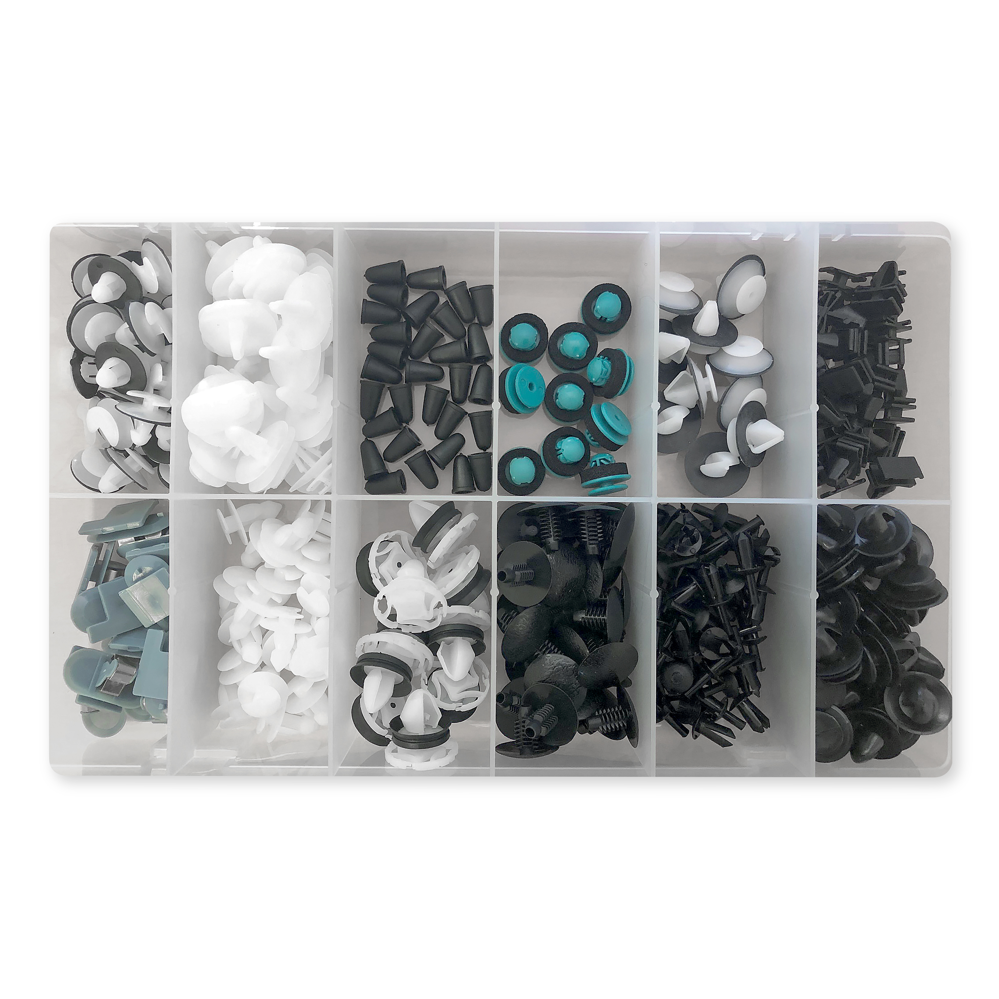 Assorted Renault Trim Fixings Box280pc