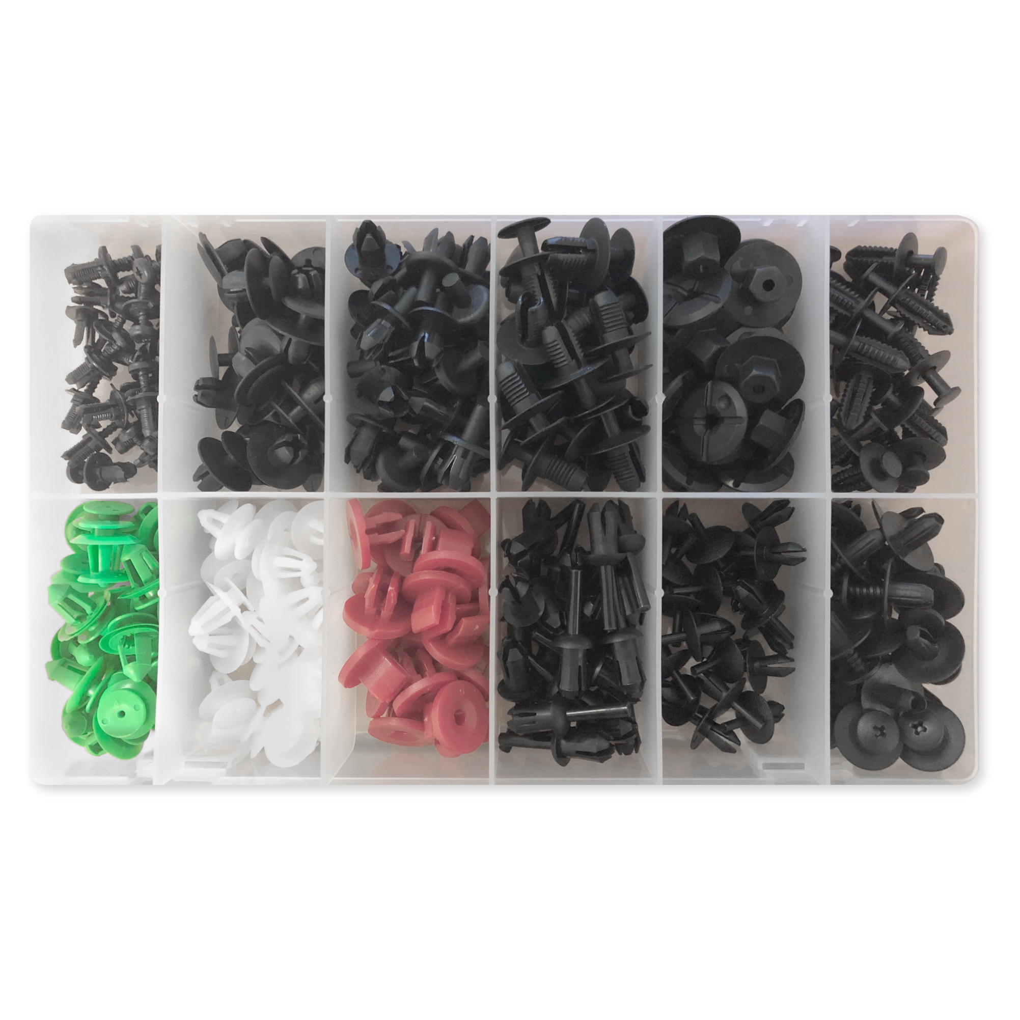 Assorted Mercedes Trim Fixings Box260pc