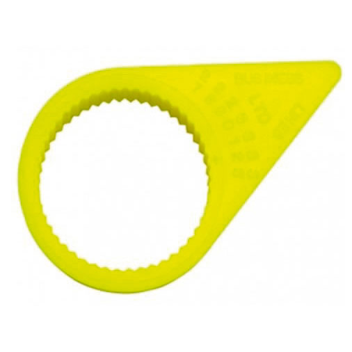 Checkpoint Yellow Indicator 17mm Pk10