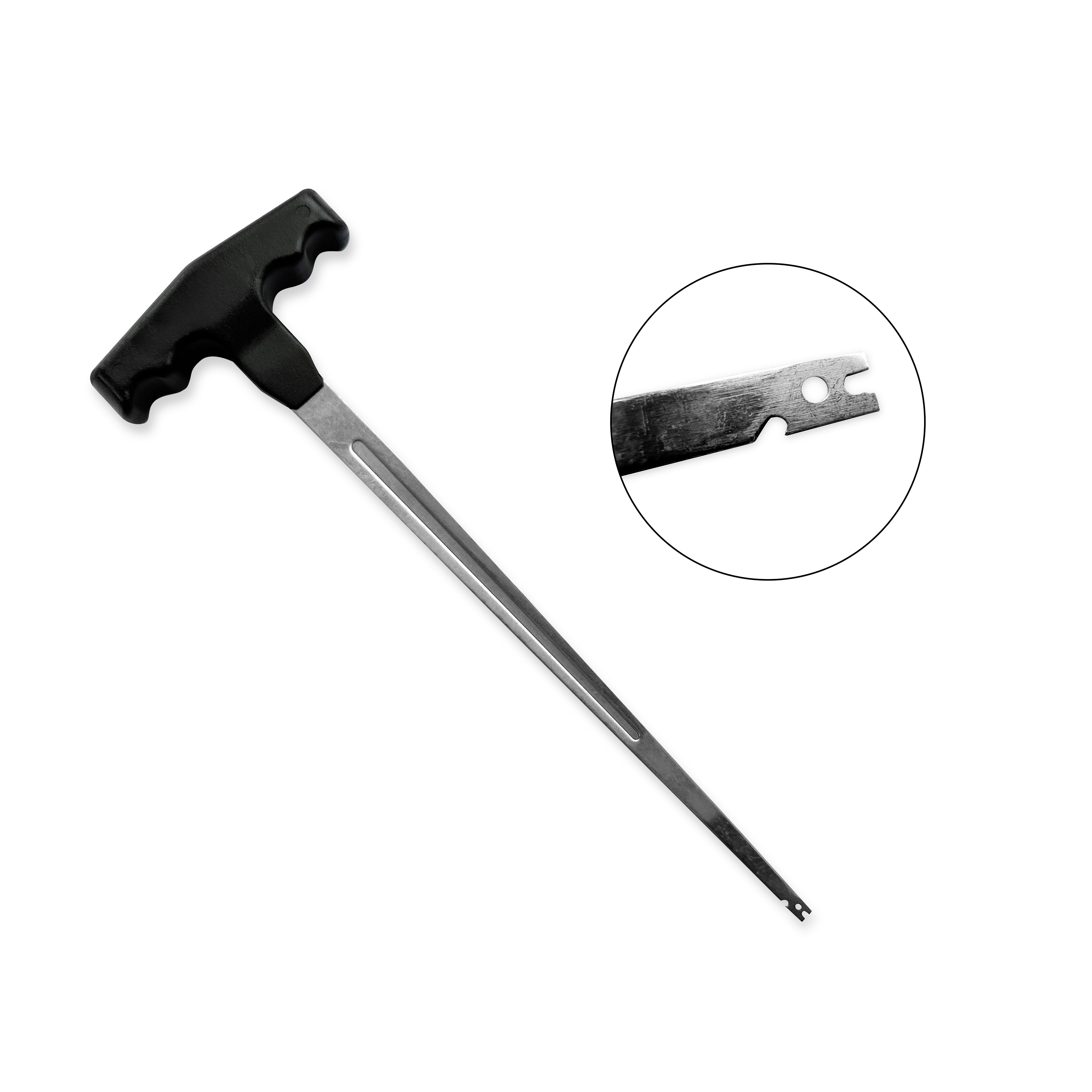 Wire Feeder ' T ' Style Tip Hole & HookReinforced