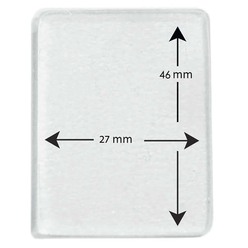 Detector Silicone Gel Pad 46 x 27mm