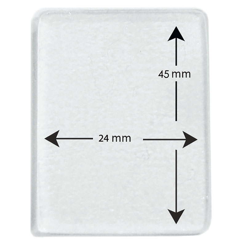 Detector Silicone Gel Pad 45 x 24mm