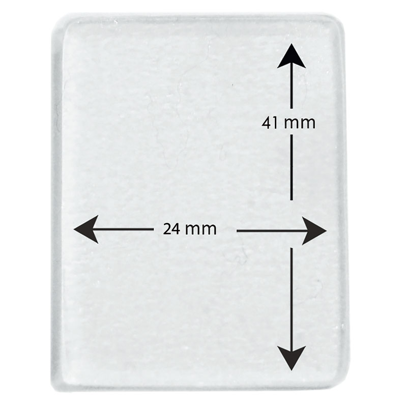 Detector Silicone Gel Pad 41 x 24mm
