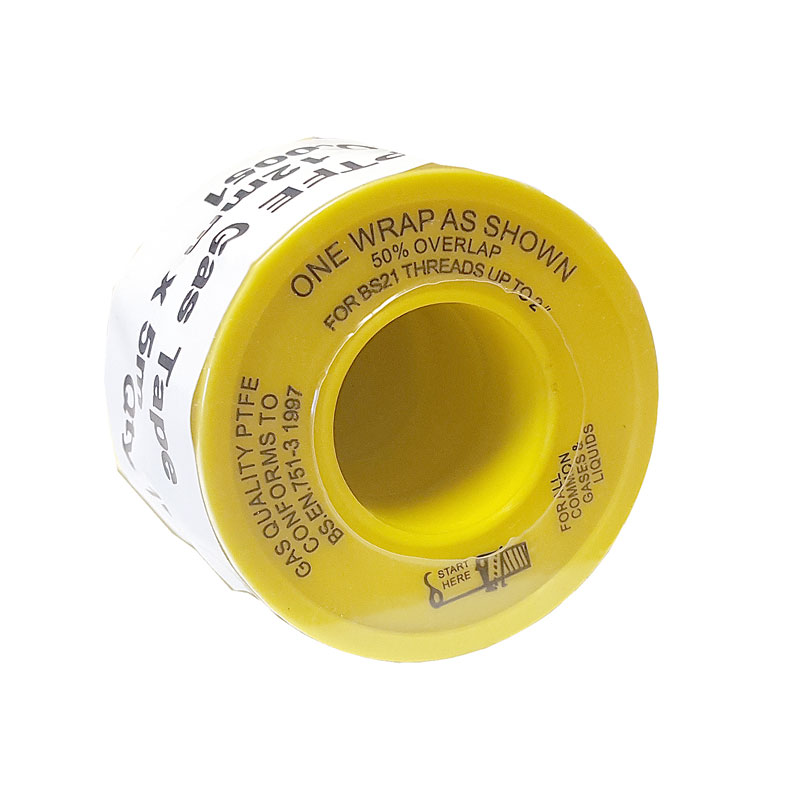 PTFE Gas Tape 12mm x 5m Pk10