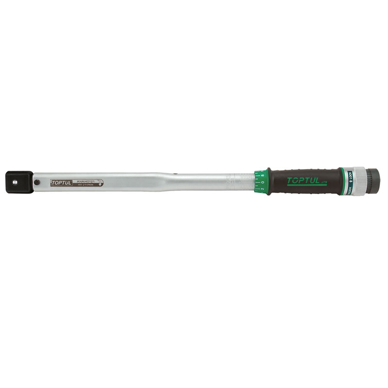 Changeable Head Torque Wrench 40 - 210 Nm14 x 18 Head
