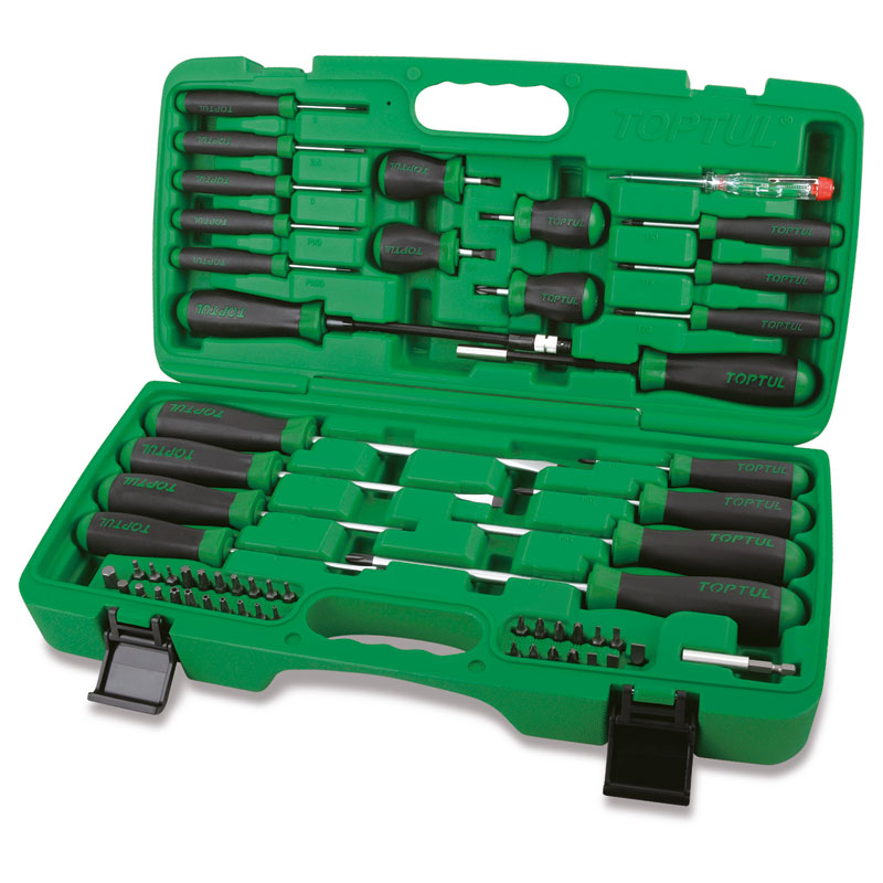 58 PCE Screwdriver And Bit Set