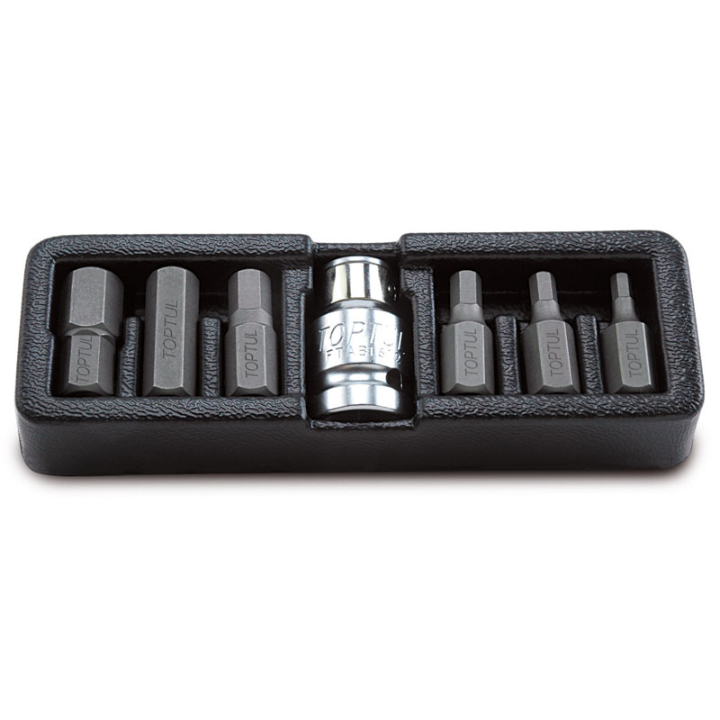7 Pce Hex Screwdriver Bit Set