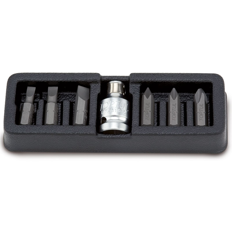 7 Pce Ph/Pz/Slotted Screwdriver Bit Set