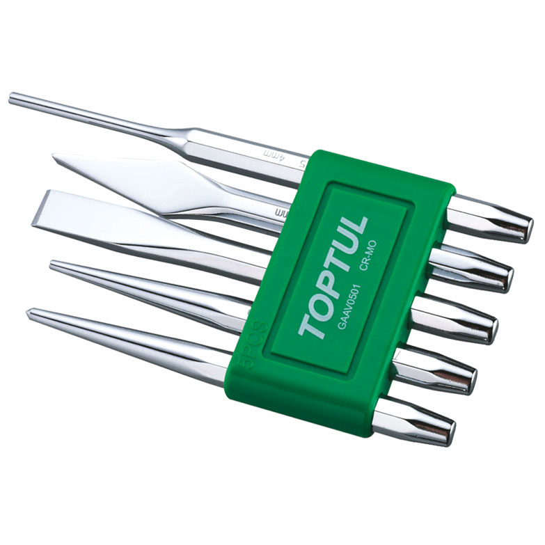 5 Pcs Chisel Punch Set