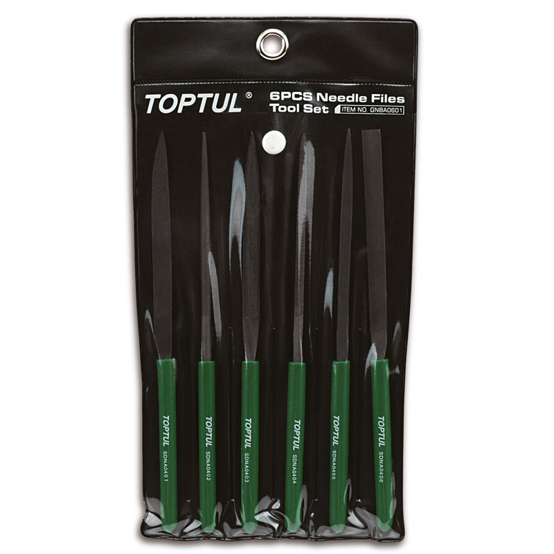 6 Piece Needle File Set in Pouch