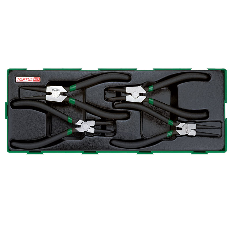 4 Pce Retaining Ring Pliers Set