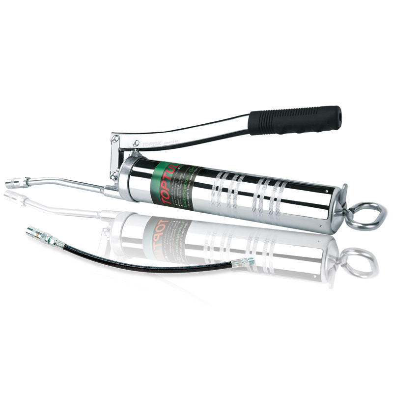 Grease Gun Lever Type c/w Flexi HoseSupplied with Rigid & Flexi Hoses